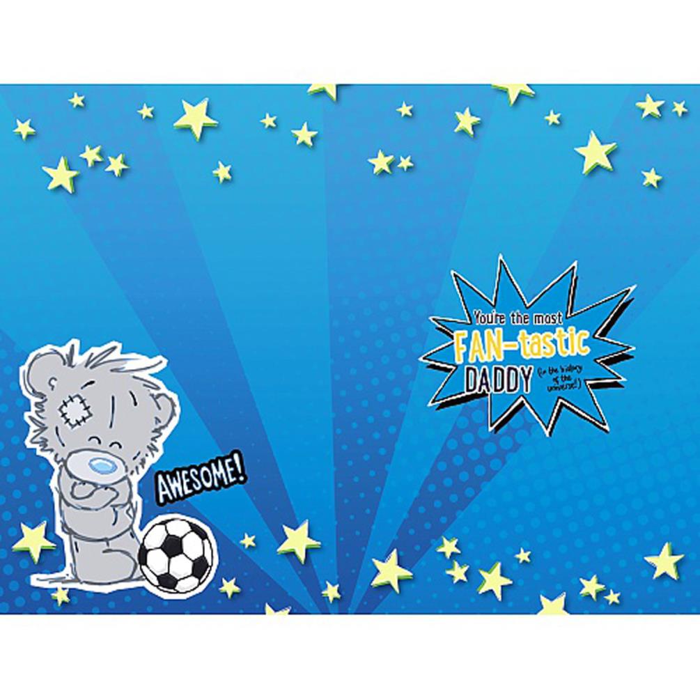Daddy From Little Boy My Dinky Bear Me to You Fathers Day Card Extra Image 1